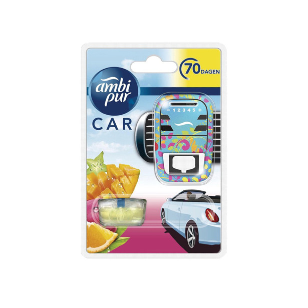 Ambi Pur Car Fruity Tropics Apparaat + Navulling