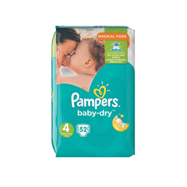 Pampers Baby Dry 4 in voordeelverpakking!