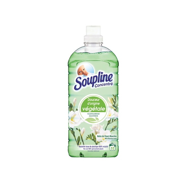 Soupline Wasverzachter Plantaardige Zachtheid - Witte Bloemen Noten
