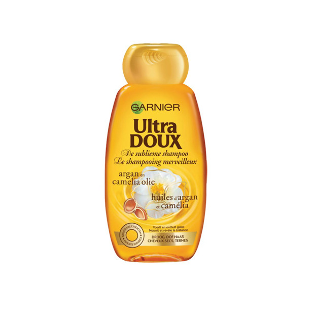 Garnier - Ultra Doux Shampoo Argan & Camélia Olie (4 x 250ml)