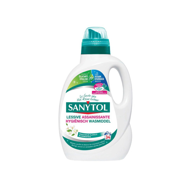 Sanytol - Hygiënisch Wasmiddel Bloemenfris (3 x 1,7L)