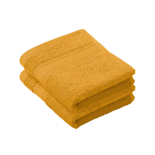 De Witte Lietaer Gastendoekje Stephanie Golden Yellow 30x50cm
