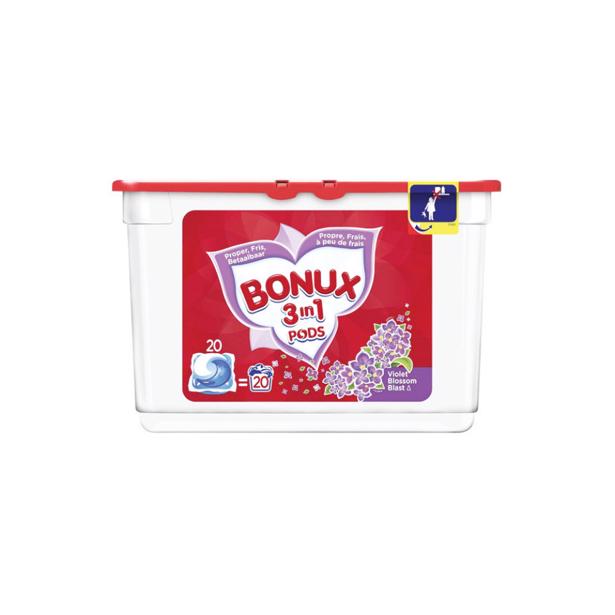 Bonux 3 in1 pods Violet Bloesem