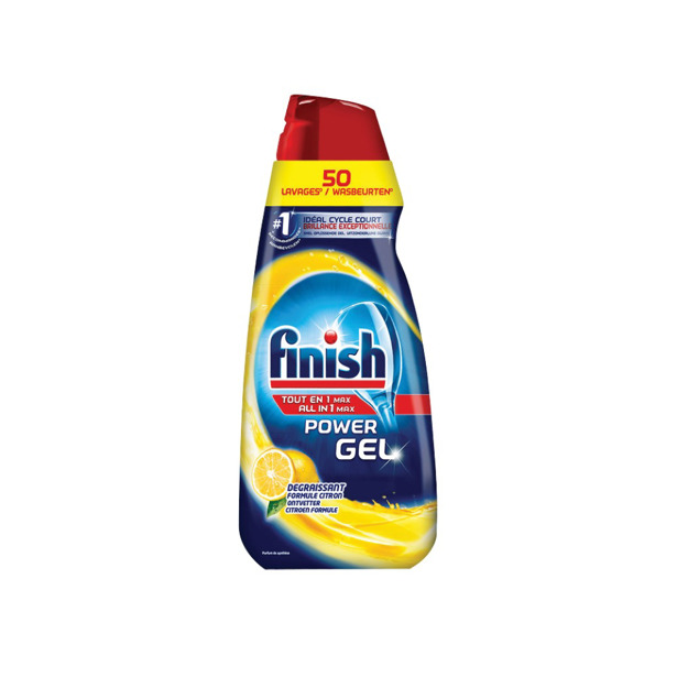 Finish - All in 1 Max Power Gel Ontvettend Citroen (3 x 1L)