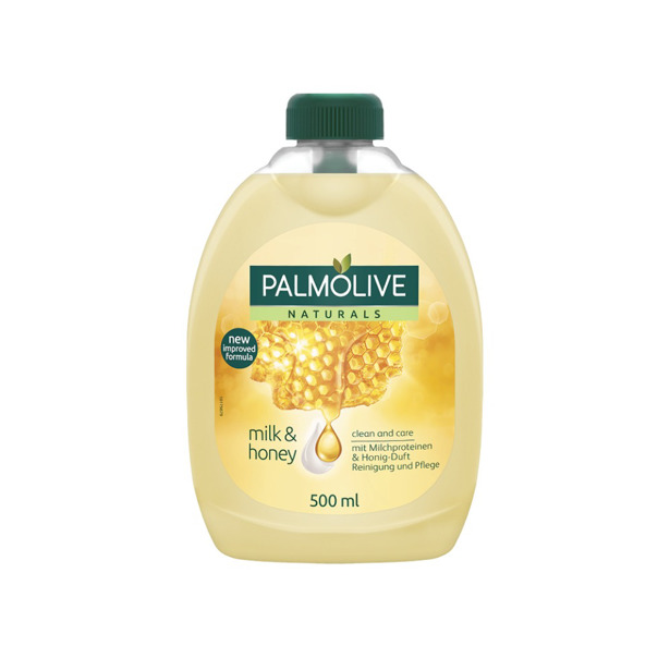 Palmolive - Liquid handzeep navulling - milk & honey (6 x 500 ml)