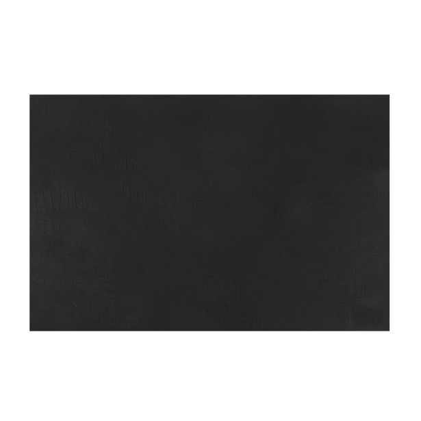 BonBistro Placemat 45x30cm lederlook zwart Layer (Set van 12)