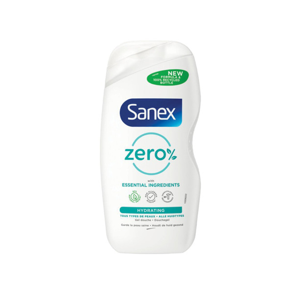 Sanex - Zero% Hydrating Alle Huidtypes (6 x 500ml)