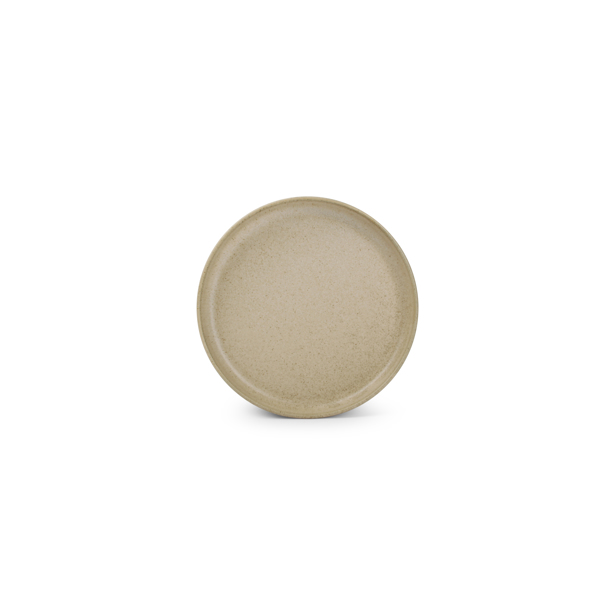BonBistro - Plat bord 17cm beige Pila (Set van 3)