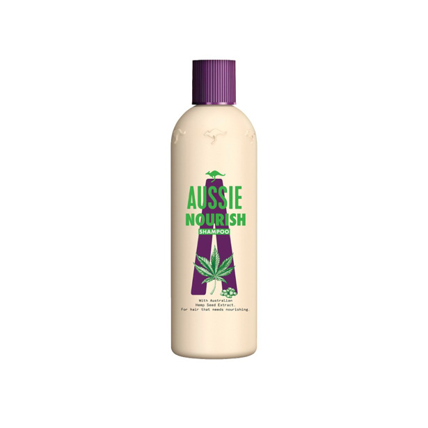 Aussie Miracle Nourish Shampoo met Hemp 300ml