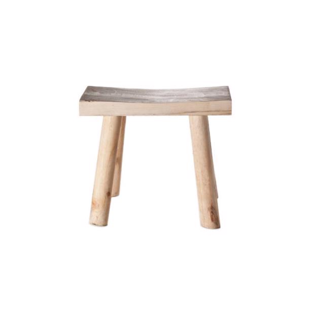 Cosy & Trendy Houten Bankje 36 x 29 x 30 cm