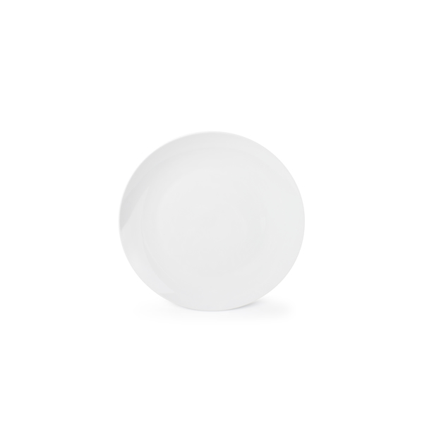 BonBistro Plat bord 27cm coupe Basic White (Set van 6)