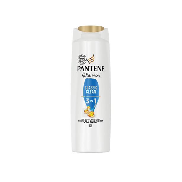 Pantene - Shampoo 3in1 Classic Clean (6 x 225ml)