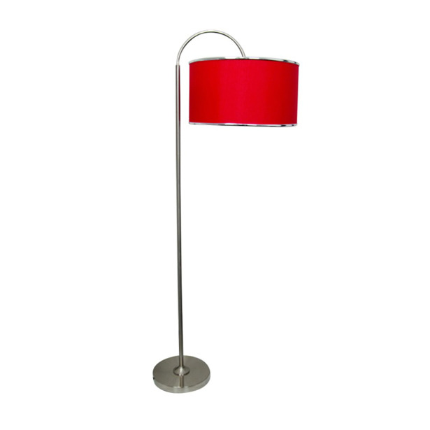 Salt & Pepper Schemerlamp staand 150cm boog rood Mood