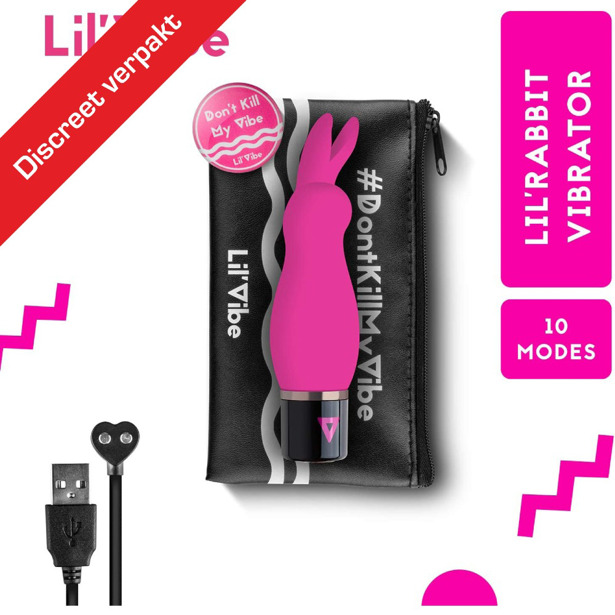 Lil'Vibe Lil' Rabbit Mini Vibrator USB Oplaadbaar