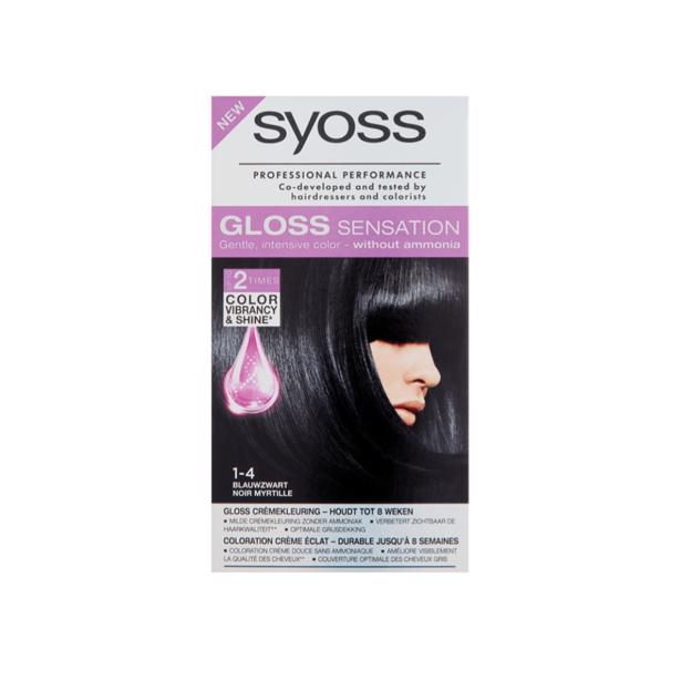 Syoss Blauwzwart Gloss Sensation 1-4