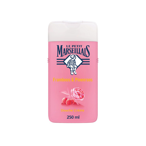 Le Petit Marseillais - Framboos en pioenroos (4 X 250ml)