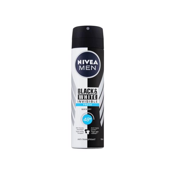 Nivea Men Deodorant Invisible Black & White Fresh