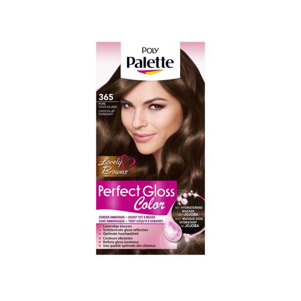 Schwarzkopf Poly Palette Perfect Gloss Color 365 - Pure Chocolade