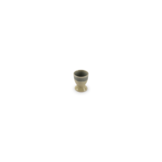 ONA Eierdop 5xH6.5cm groen/grijs Flint (Set van 4)