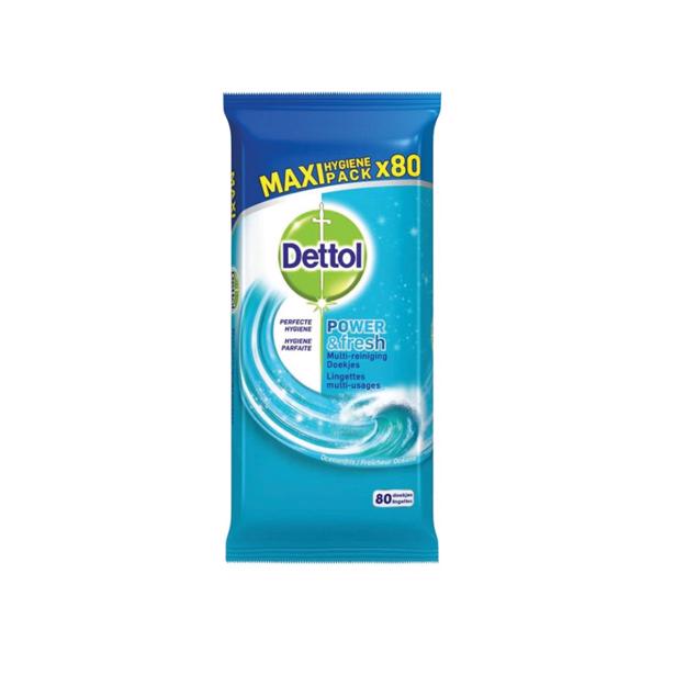 Dettol Power & Fresh Multi-reinigingsdoekjes Oceaan