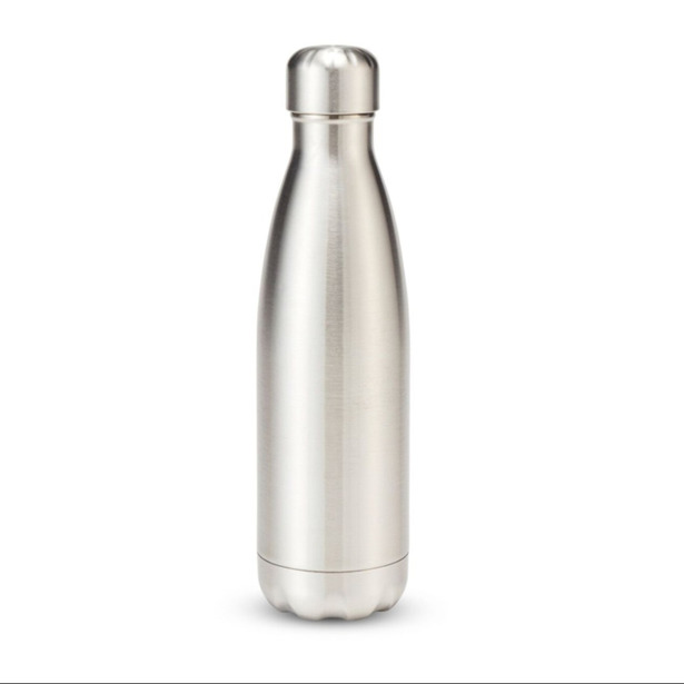 Salt & Pepper - Isoleerfles 50cl zilver Hydra