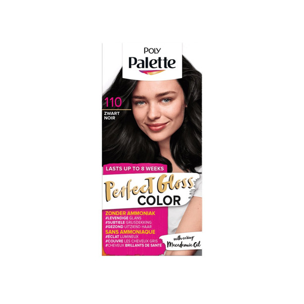 Poly Palette - Perfect Gloss Color 110 - Zwart (3 x 115ml)