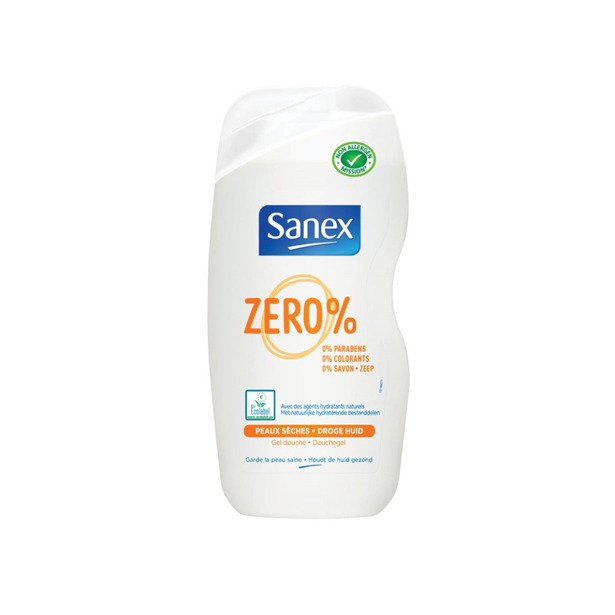 Sanex Douchegel Zero Droge Huid 500ml