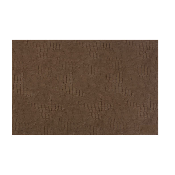 BonBistro Placemat 45x30cm lederlook bruin Layer (Set van 12)