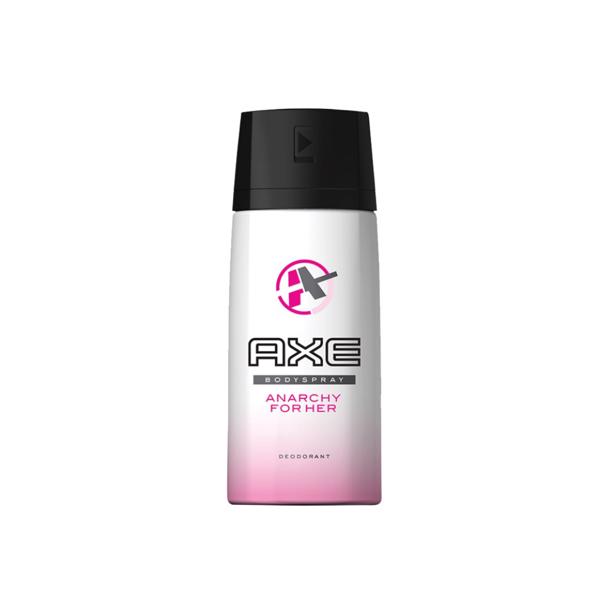 Axe deodorant Anarchy For Her 150 ml in voordeelverpakking