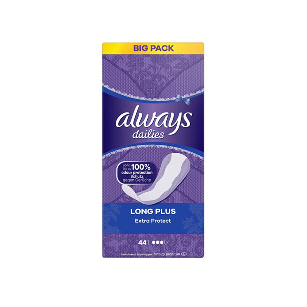 Always - Dailies Extra Protect Long Plus Inlegkruisjes