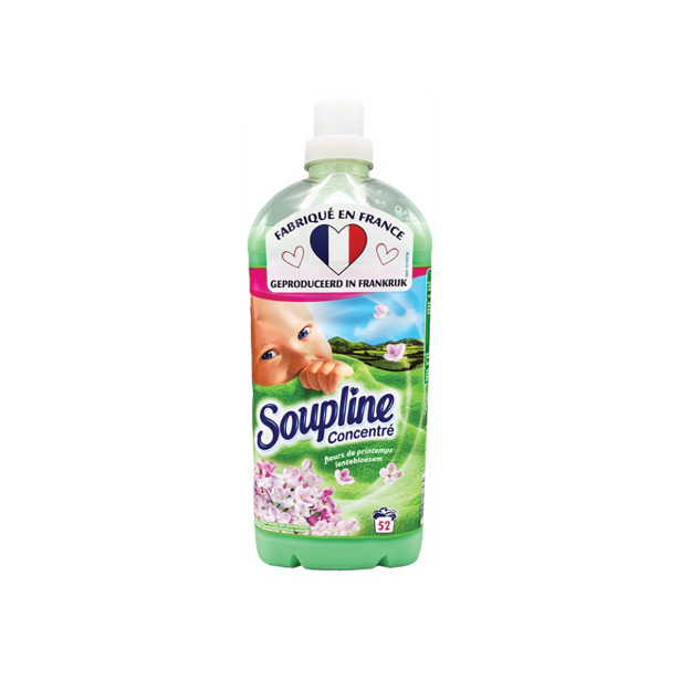 Soupline - Geconcentreerde Wasverzachter Lentebloesem (3 x 1,3L)