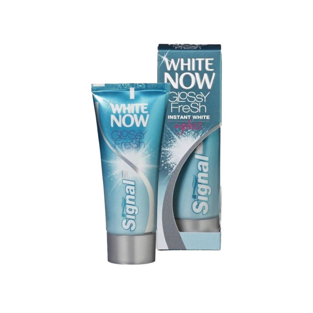 Signal Tandpasta White Now Glossy Fresh