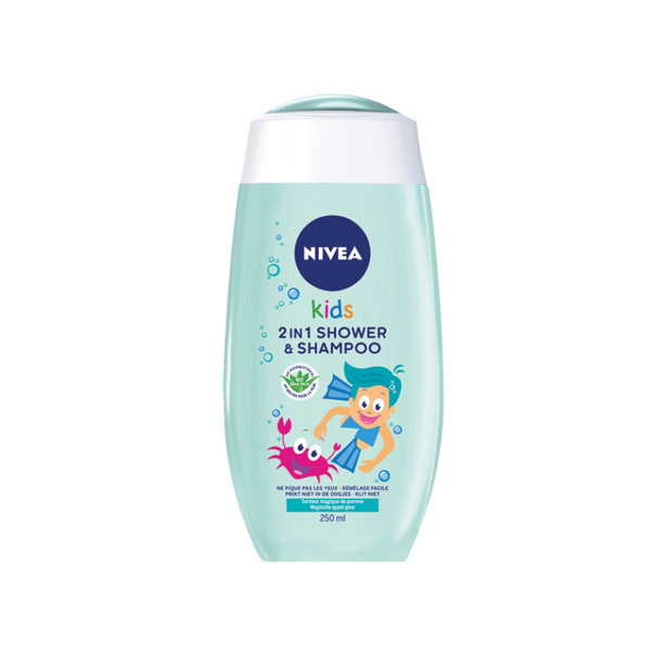 Nivea Douche & Shampoo "2in1" Kids Appel (6 x 250ml)