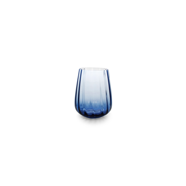 S|P Collection - Glas 49cl blauw Linea - set/4