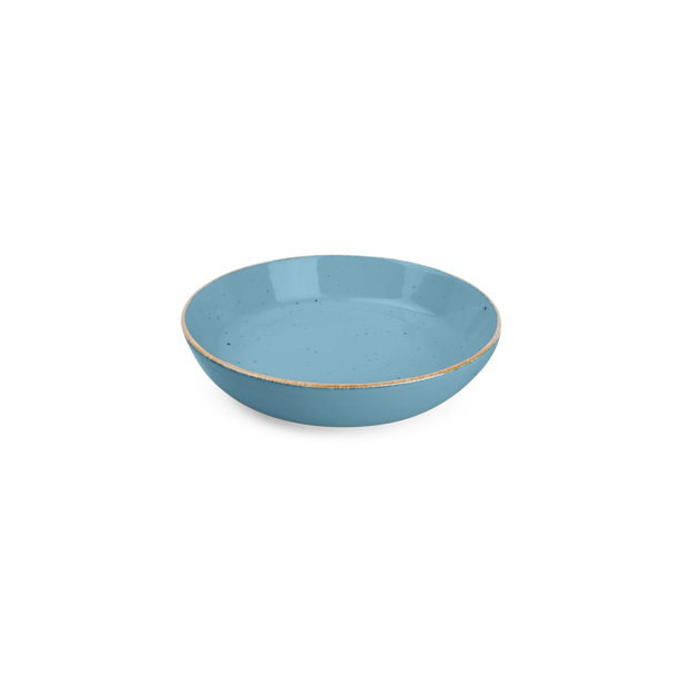 BonBistro Diep bord 20cm blauw Collect (Set van 6)