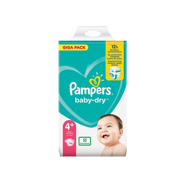 Pampers - Baby Dry 4+
