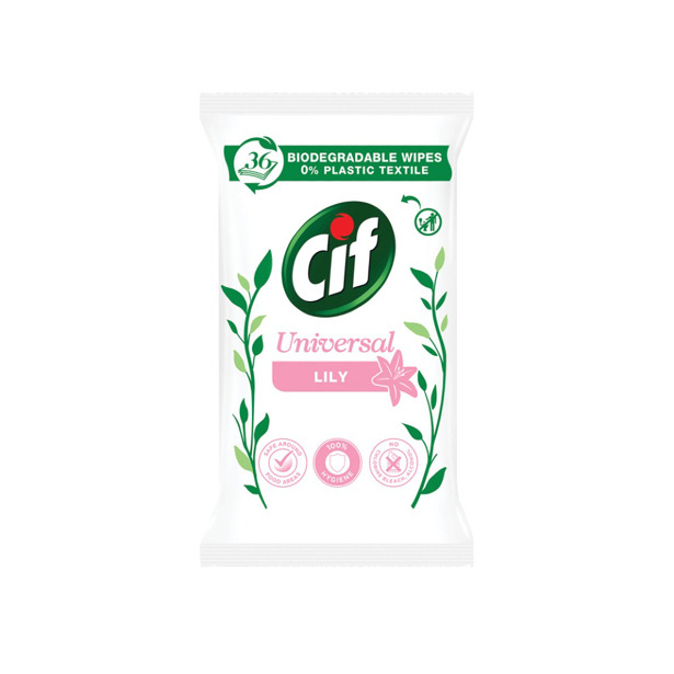 Cif - Reinigingsdoekjes Universal Lily (12 x 36 doekjes) 