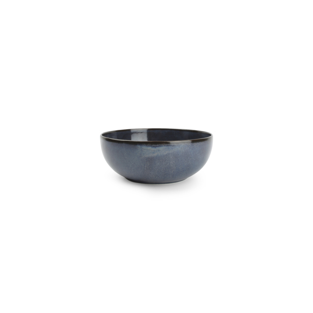 BonBistro Kom 16xH5.5cm donkerblauw Cirro (Set van 2)