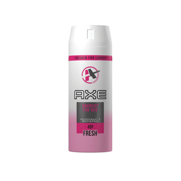 Axe deodorant Anarchy For Her 150 ml in voordeelverpakking