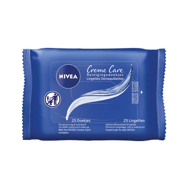 BoxDelivery - Nivea Make-Up Remover Doekjes Creme Care 25 doekjes - Gratis verzending ✓ Boxdelivery - Nivea Make-Up Remover Doekjes Creme Care 25 Doekjes - Gratis Verzending ✓