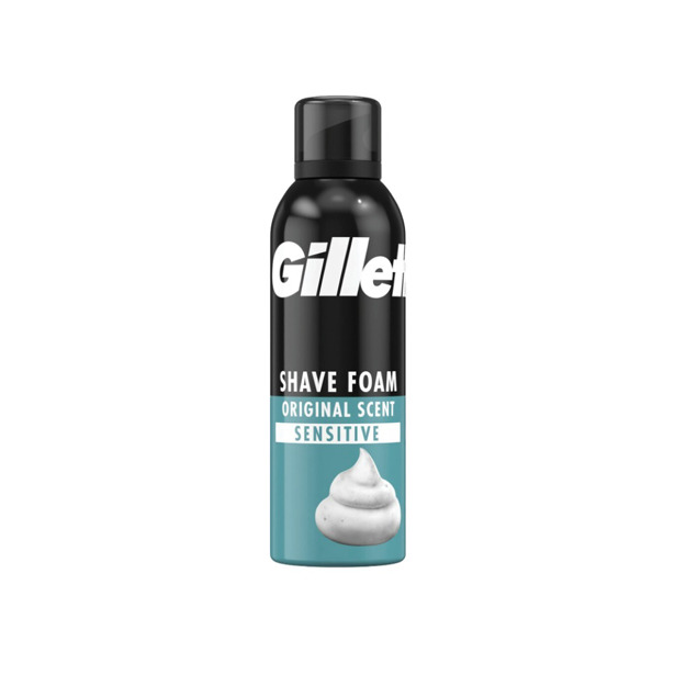 Gillette - Sensitive Scheerschuim (6 x 200ml)