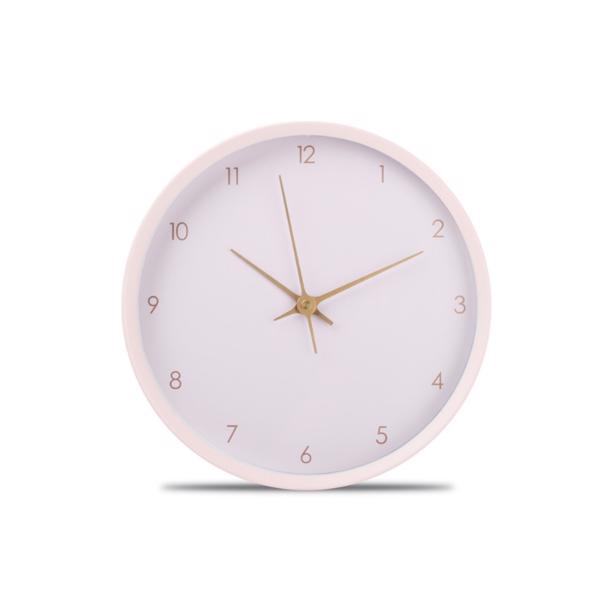 Yong - Wandklok O'Time 26 cm Pink