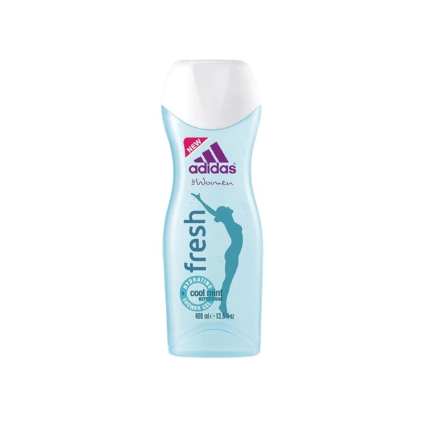 Adidas - Woman Douchegel Fresh Cool mint (6 x 400ml)