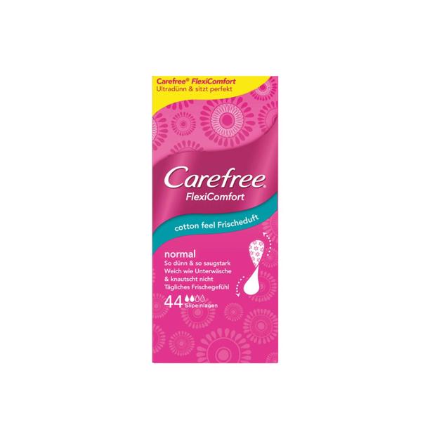 Carefree FlexiComfort Pantyliners Cotton Feel Normal