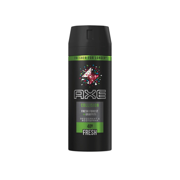 Axe Deodorant Collision