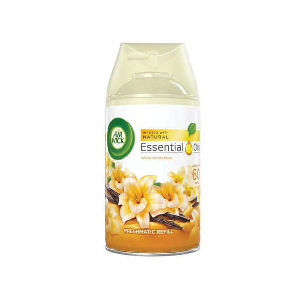 Airwick - Freshmatic Essential Oils Witte Vanille Refill (4 x 250ml)