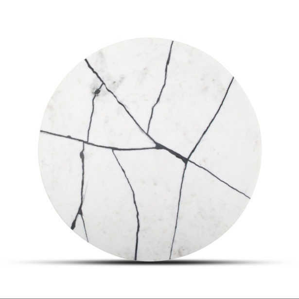 Salt & Pepper Serveerplank 38cm marmer Crackle