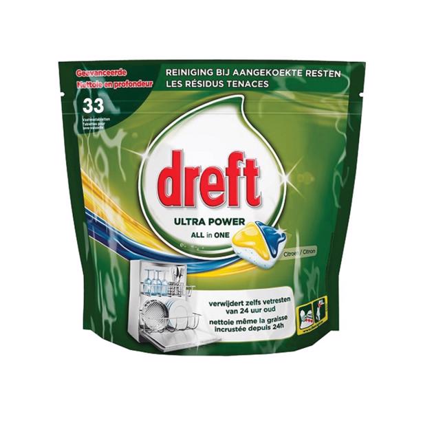 Dreft All in One Ultra Power Citroen afwastabs