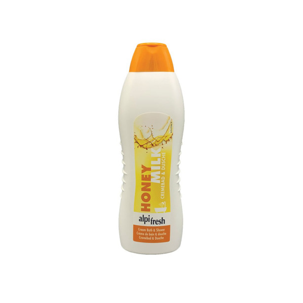 Alpifresh Crémebad & Douche - 1000ml - Honing