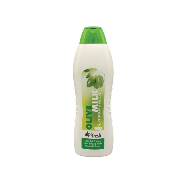 Alpifresh Crémebad & Douche - 1000ml - Olijven 